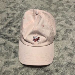 light pink Boston custom hat